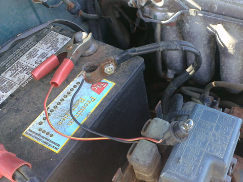 Testing battery drain